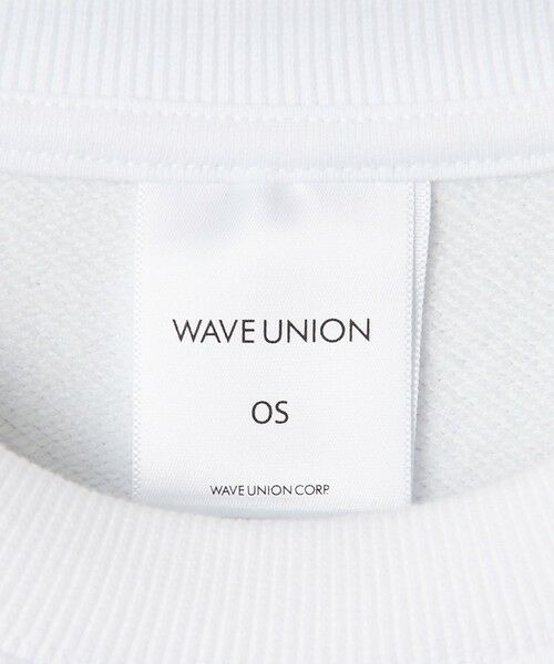 BEAUTY&YOUTH UNITED ARROWS / ビューティー&ユース ユナイテッドアローズ スウェット | 【別注】＜WAVE UNION＞クロップド スウェットプルオーバー | 詳細10