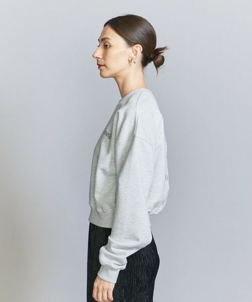 BEAUTY&YOUTH UNITED ARROWS / ビューティー&ユース ユナイテッドアローズ スウェット | 【別注】＜WAVE UNION＞クロップド スウェットプルオーバー | 詳細23