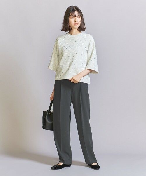 BEAUTY&YOUTH UNITED ARROWS / ビューティー&ユース ユナイテッドアローズ その他パンツ | タックワイドストレート パンツ | 詳細5