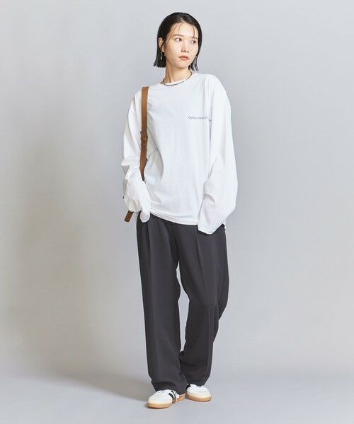 BEAUTY&YOUTH UNITED ARROWS / ビューティー&ユース ユナイテッドアローズ その他パンツ | タックワイドストレート パンツ | 詳細13