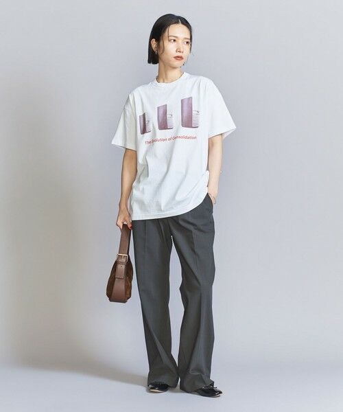 BEAUTY&YOUTH UNITED ARROWS / ビューティー&ユース ユナイテッドアローズ Tシャツ | ＜Ophrys＞The Evolution of Consolidation Tシャツ | 詳細3