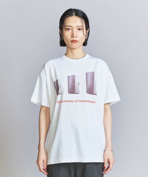 BEAUTY&YOUTH UNITED ARROWS / ビューティー&ユース ユナイテッドアローズ Tシャツ | ＜Ophrys＞The Evolution of Consolidation Tシャツ | 詳細4