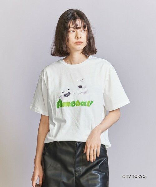 BEAUTY&YOUTH UNITED ARROWS / ビューティー&ユース ユナイテッドアローズ カットソー | 【WEB限定】＜Amebas!×BEAUTY&YOUTH＞Small&Terry プリントTシャツ | 詳細1