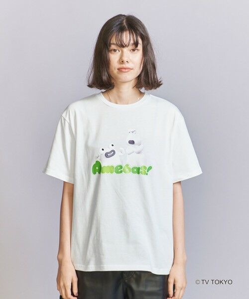 BEAUTY&YOUTH UNITED ARROWS / ビューティー&ユース ユナイテッドアローズ カットソー | 【WEB限定】＜Amebas!×BEAUTY&YOUTH＞Small&Terry プリントTシャツ | 詳細3