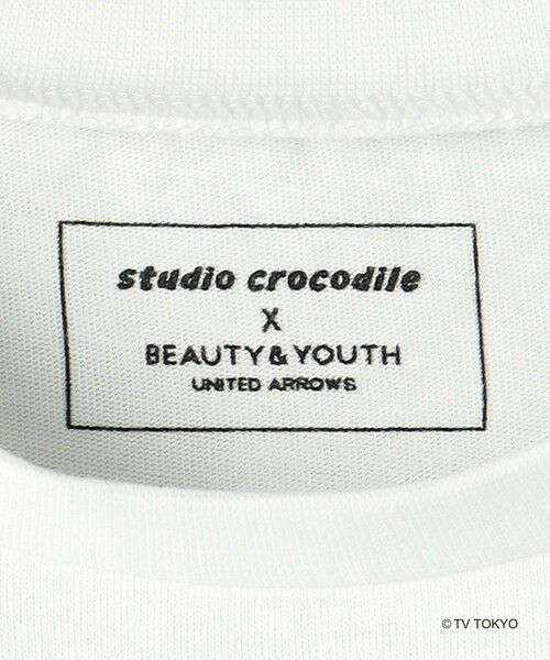 BEAUTY&YOUTH UNITED ARROWS / ビューティー&ユース ユナイテッドアローズ カットソー | 【WEB限定】＜Amebas!×BEAUTY&YOUTH＞FISH＆CHIPS プリントTシャツ | 詳細7