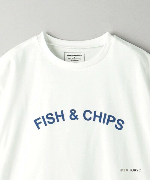 BEAUTY&YOUTH UNITED ARROWS / ビューティー&ユース ユナイテッドアローズ カットソー | 【WEB限定】＜Amebas!×BEAUTY&YOUTH＞FISH＆CHIPS プリントTシャツ | 詳細2