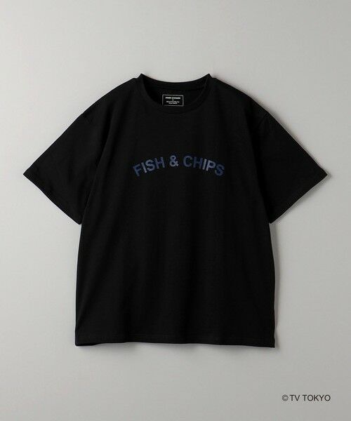 BEAUTY&YOUTH UNITED ARROWS / ビューティー&ユース ユナイテッドアローズ カットソー | 【WEB限定】＜Amebas!×BEAUTY&YOUTH＞FISH＆CHIPS プリントTシャツ | 詳細14