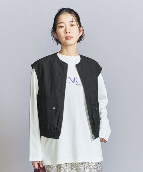 BEAUTY&YOUTH UNITED ARROWS / ビューティー&ユース ユナイテッドアローズ ベスト | フロントジップ ベスト | 詳細2