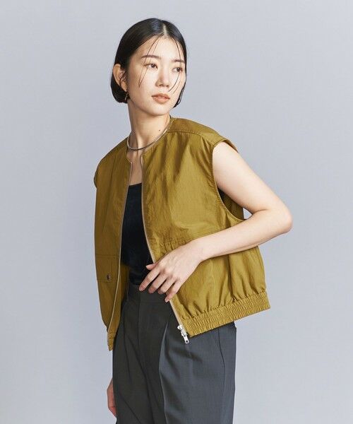 BEAUTY&YOUTH UNITED ARROWS / ビューティー&ユース ユナイテッドアローズ ベスト | フロントジップ ベスト | 詳細13