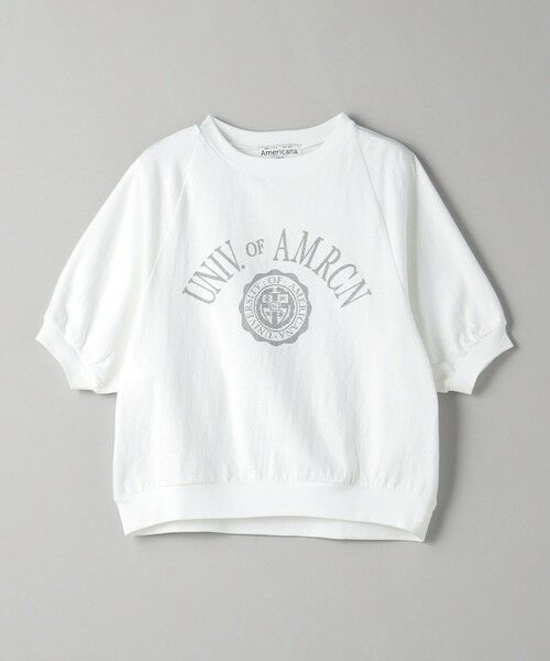 BEAUTY&YOUTH UNITED ARROWS / ビューティー&ユース ユナイテッドアローズ Tシャツ | ＜Americana＞プリント ラグランスリーブ Tシャツ | 詳細5