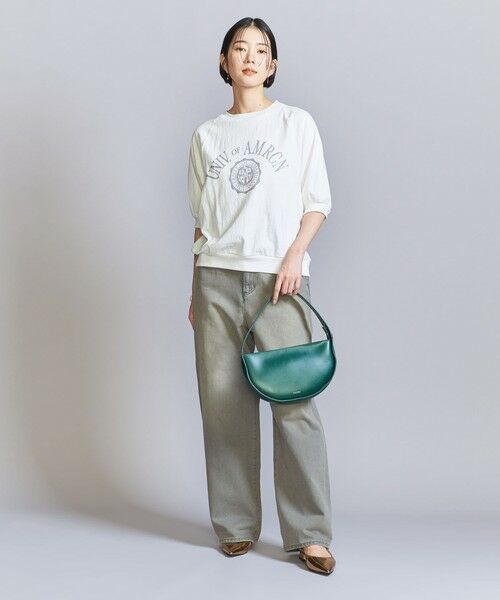 BEAUTY&YOUTH UNITED ARROWS / ビューティー&ユース ユナイテッドアローズ Tシャツ | ＜Americana＞プリント ラグランスリーブ Tシャツ | 詳細4