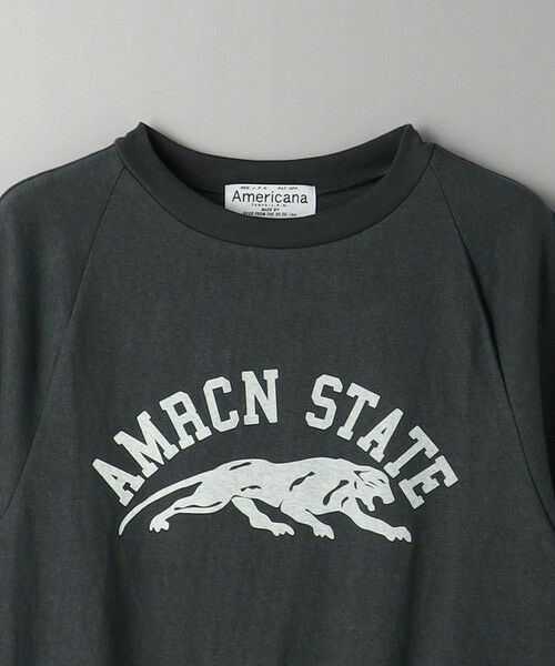 BEAUTY&YOUTH UNITED ARROWS / ビューティー&ユース ユナイテッドアローズ Tシャツ | ＜Americana＞プリント ラグランスリーブ Tシャツ | 詳細18