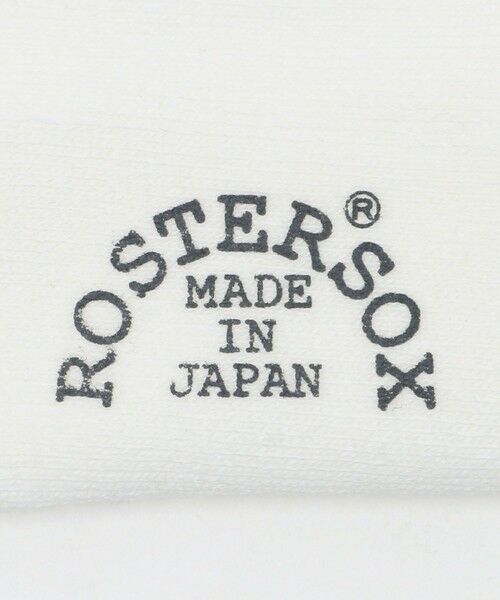 BEAUTY&YOUTH UNITED ARROWS / ビューティー&ユース ユナイテッドアローズ ソックス | 【別注】＜ROSTER SOX＞メッセージ リブ ソックス | 詳細3