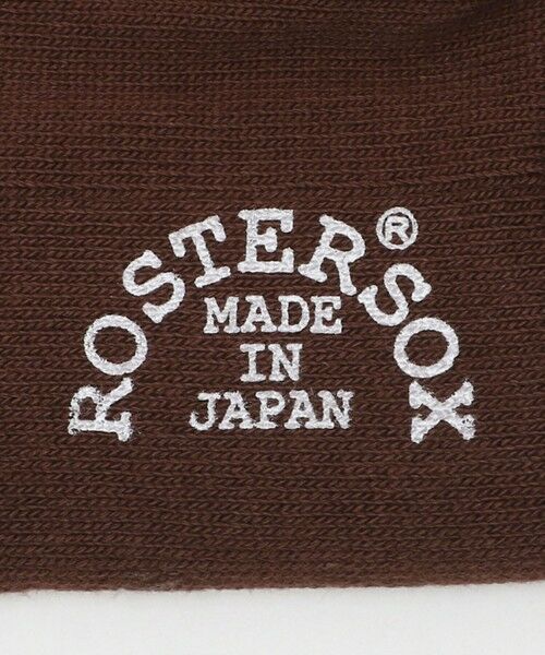 BEAUTY&YOUTH UNITED ARROWS / ビューティー&ユース ユナイテッドアローズ ソックス | 【別注】＜ROSTER SOX＞メッセージ リブ ソックス | 詳細6