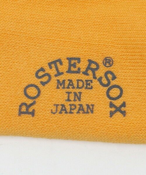 BEAUTY&YOUTH UNITED ARROWS / ビューティー&ユース ユナイテッドアローズ ソックス | 【別注】＜ROSTER SOX＞メッセージ リブ ソックス | 詳細9