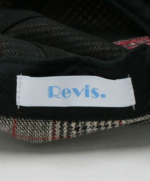 BEAUTY&YOUTH UNITED ARROWS / ビューティー&ユース ユナイテッドアローズ キャップ | ＜Revis.＞チェック ロゴ キャップ | 詳細12