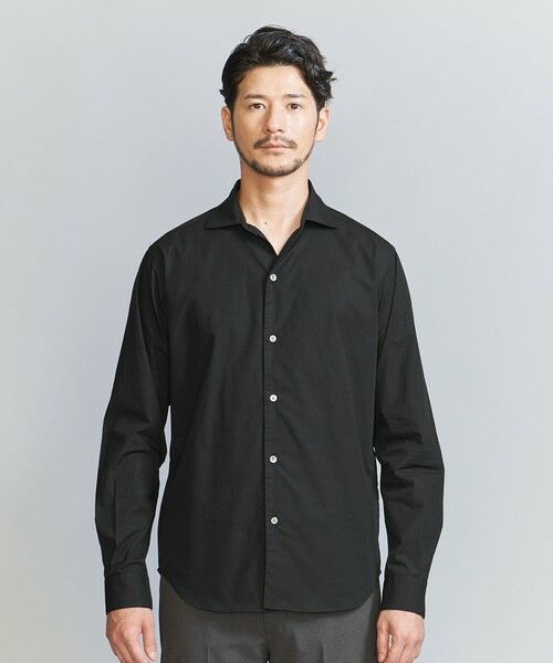 BEAUTY&YOUTH UNITED ARROWS / ビューティー&ユース ユナイテッドアローズ シャツ・ブラウス | 【WEB限定 WARDROBE SMART】コットン ワイドカラー スキッパー シャツ | 詳細13
