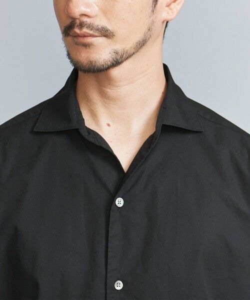 BEAUTY&YOUTH UNITED ARROWS / ビューティー&ユース ユナイテッドアローズ シャツ・ブラウス | 【WEB限定 WARDROBE SMART】コットン ワイドカラー スキッパー シャツ | 詳細16