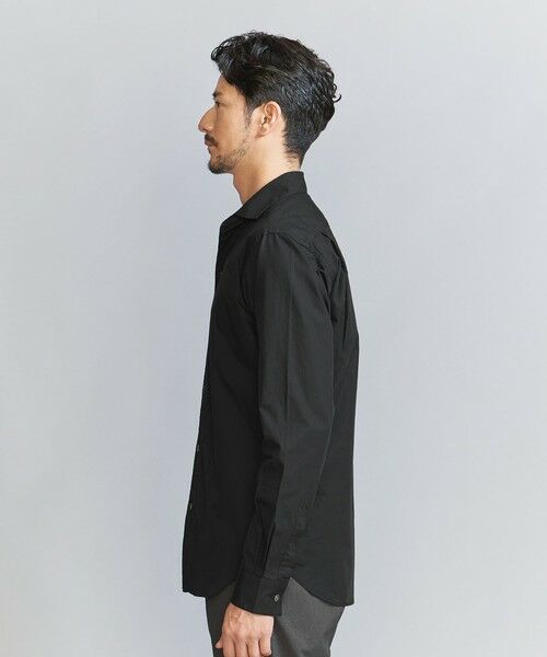 BEAUTY&YOUTH UNITED ARROWS / ビューティー&ユース ユナイテッドアローズ シャツ・ブラウス | 【WEB限定 WARDROBE SMART】コットン ポプリン ワイドカラー スキッパー シャツ | 詳細14