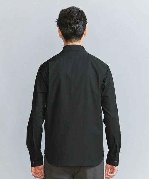 WEB限定 WARDROBE SMART】コットン ワイドカラー スキッパー