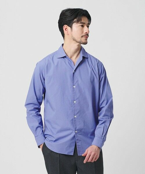 BEAUTY&YOUTH UNITED ARROWS / ビューティー&ユース ユナイテッドアローズ シャツ・ブラウス | 【WEB限定 WARDROBE SMART】コットン ワイドカラー スキッパー シャツ | 詳細24