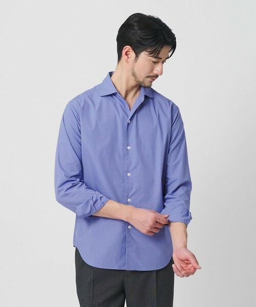 BEAUTY&YOUTH UNITED ARROWS / ビューティー&ユース ユナイテッドアローズ シャツ・ブラウス | 【WEB限定 WARDROBE SMART】コットン ワイドカラー スキッパー シャツ | 詳細25