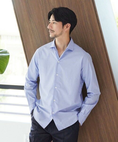 BEAUTY&YOUTH UNITED ARROWS / ビューティー&ユース ユナイテッドアローズ シャツ・ブラウス | 【WEB限定 WARDROBE SMART】コットン ワイドカラー スキッパー シャツ | 詳細20