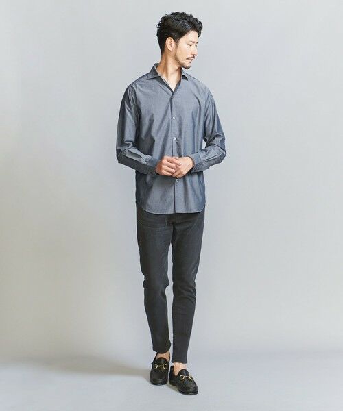 BEAUTY&YOUTH UNITED ARROWS / ビューティー&ユース ユナイテッドアローズ シャツ・ブラウス | 【WEB限定 WARDROBE SMART】コットン ポプリン ワイドカラー スキッパー シャツ | 詳細27