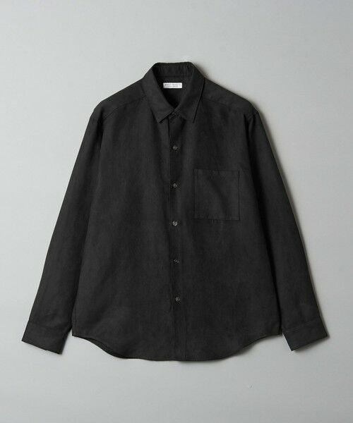 BEAUTY&YOUTH UNITED ARROWS / ビューティー&ユース ユナイテッドアローズ シャツ・ブラウス | 【WEB限定 WARDROBE SMART】フェイクスエード シャツ | 詳細7