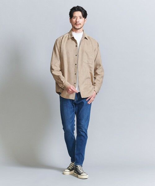 BEAUTY&YOUTH UNITED ARROWS / ビューティー&ユース ユナイテッドアローズ シャツ・ブラウス | 【WEB限定 WARDROBE SMART】スエードライク シャツ | 詳細22