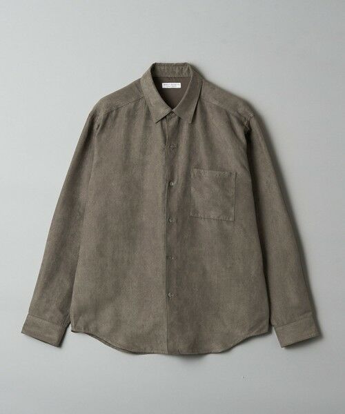 BEAUTY&YOUTH UNITED ARROWS / ビューティー&ユース ユナイテッドアローズ シャツ・ブラウス | 【WEB限定 WARDROBE SMART】フェイクスエード シャツ | 詳細16