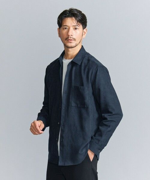 BEAUTY&YOUTH UNITED ARROWS / ビューティー&ユース ユナイテッドアローズ シャツ・ブラウス | 【WEB限定 WARDROBE SMART】フェイクスエード シャツ | 詳細27