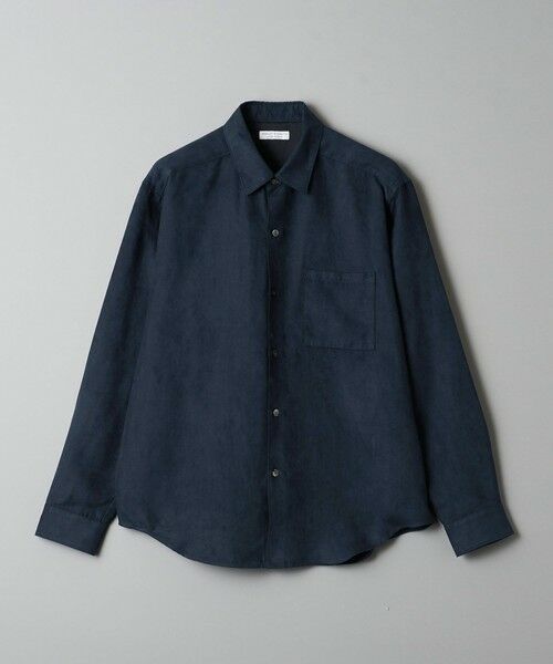 BEAUTY&YOUTH UNITED ARROWS / ビューティー&ユース ユナイテッドアローズ シャツ・ブラウス | 【WEB限定 WARDROBE SMART】フェイクスエード シャツ | 詳細30