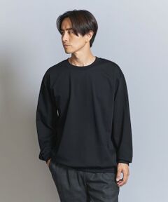 ファイン グロッシー コットン スウェットTシャツ