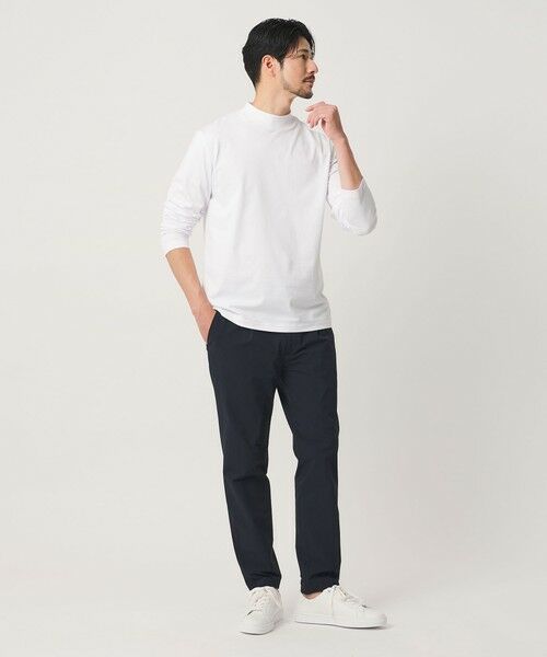 BEAUTY&YOUTH UNITED ARROWS / ビューティー&ユース ユナイテッドアローズ カットソー | 【WEB限定 WARDROBE SMART】クリア ガスコットン モックネック カットソー【抗菌・防臭】 | 詳細5