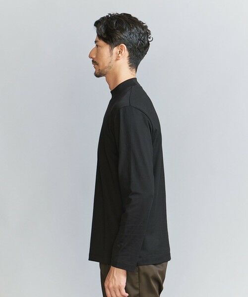 BEAUTY&YOUTH UNITED ARROWS / ビューティー&ユース ユナイテッドアローズ カットソー | 【WEB限定 WARDROBE SMART】クリア ガスコットン モックネック カットソー【抗菌・防臭】 | 詳細15