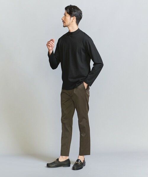 BEAUTY&YOUTH UNITED ARROWS / ビューティー&ユース ユナイテッドアローズ カットソー | 【WEB限定 WARDROBE SMART】クリア ガスコットン モックネック カットソー【抗菌・防臭】 | 詳細10