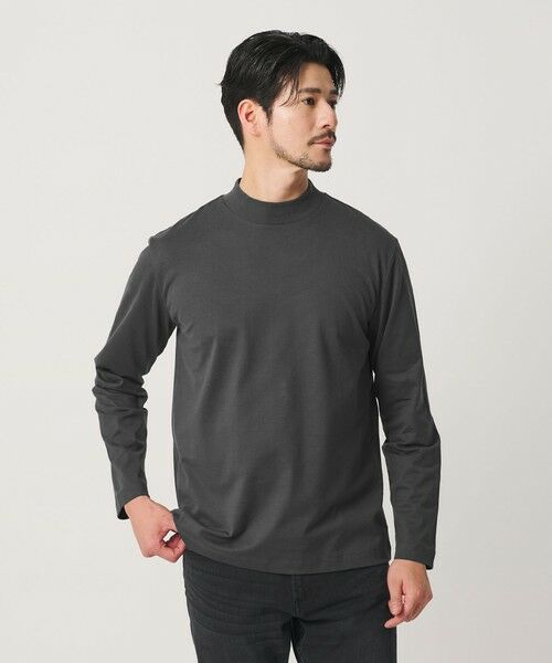 BEAUTY&YOUTH UNITED ARROWS / ビューティー&ユース ユナイテッドアローズ カットソー | 【WEB限定 WARDROBE SMART】クリア ガスコットン モックネック カットソー【抗菌・防臭】 | 詳細21