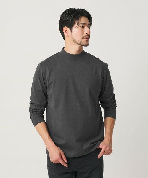 BEAUTY&YOUTH UNITED ARROWS / ビューティー&ユース ユナイテッドアローズ カットソー | 【WEB限定 WARDROBE SMART】クリア ガスコットン モックネック カットソー【抗菌・防臭】 | 詳細23