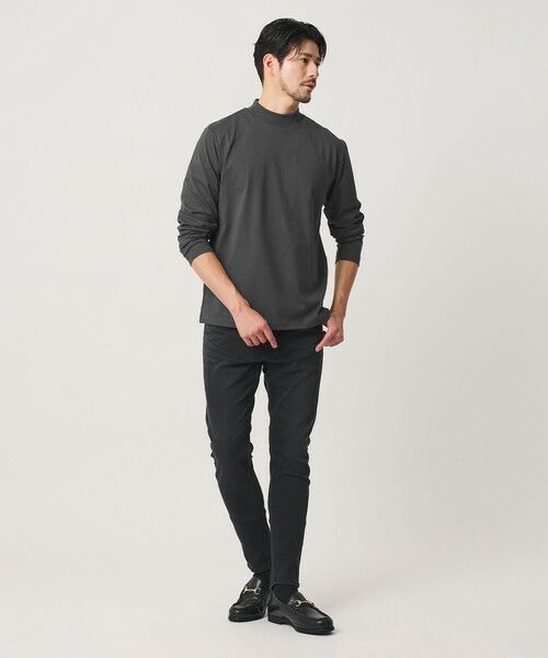BEAUTY&YOUTH UNITED ARROWS / ビューティー&ユース ユナイテッドアローズ カットソー | 【WEB限定 WARDROBE SMART】クリア ガスコットン モックネック カットソー【抗菌・防臭】 | 詳細24