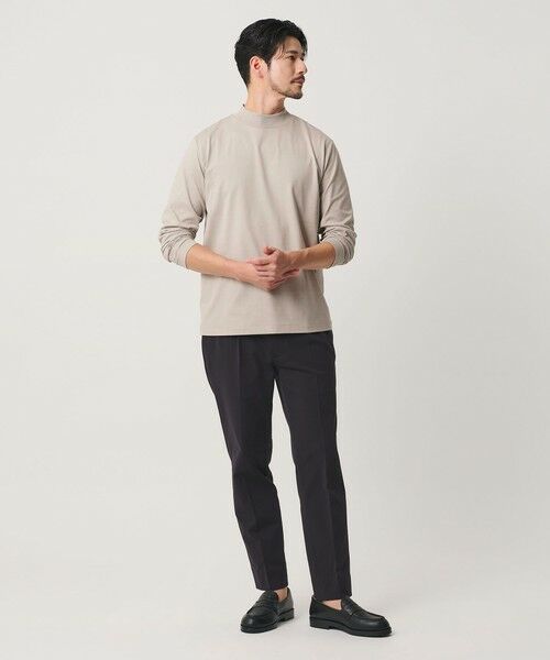 BEAUTY&YOUTH UNITED ARROWS / ビューティー&ユース ユナイテッドアローズ カットソー | 【WEB限定 WARDROBE SMART】クリア ガスコットン モックネック カットソー【抗菌・防臭】 | 詳細26
