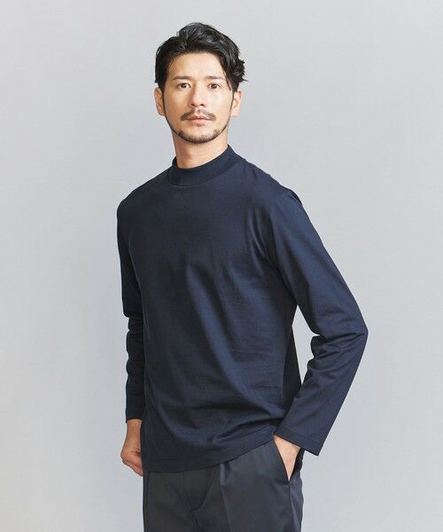 BEAUTY&YOUTH UNITED ARROWS / ビューティー&ユース ユナイテッドアローズ カットソー | 【WEB限定 WARDROBE SMART】クリア ガスコットン モックネック カットソー【抗菌・防臭】 | 詳細22