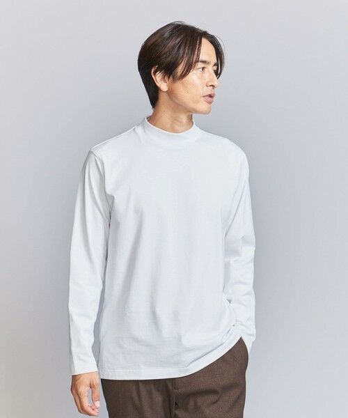 BEAUTY&YOUTH UNITED ARROWS / ビューティー&ユース ユナイテッドアローズ カットソー | クリアコットン ジャケット Tシャツ | 詳細1