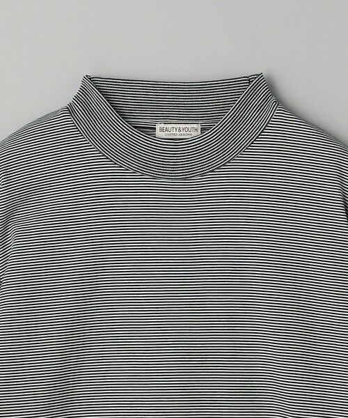 BEAUTY&YOUTH UNITED ARROWS / ビューティー&ユース ユナイテッドアローズ カットソー | クリアコットン ボーダー ジャケット Tシャツ | 詳細5