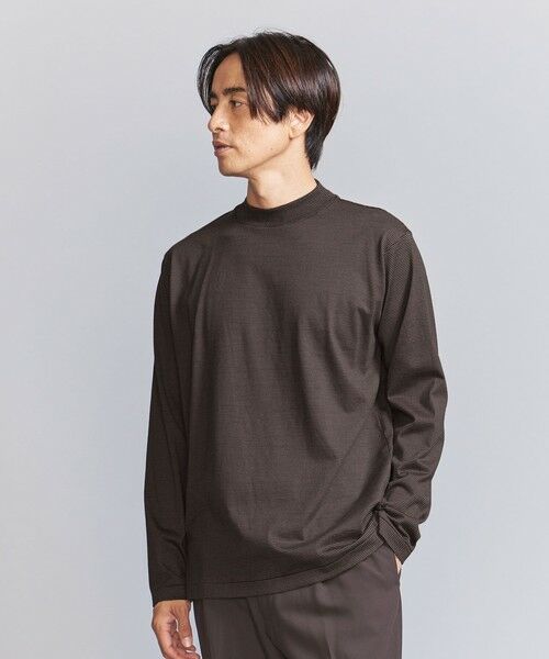 BEAUTY&YOUTH UNITED ARROWS / ビューティー&ユース ユナイテッドアローズ カットソー | クリアコットン ボーダー ジャケット Tシャツ | 詳細7