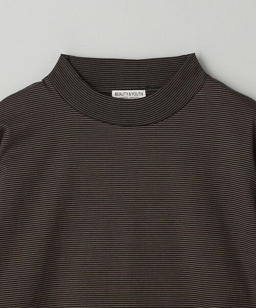 BEAUTY&YOUTH UNITED ARROWS / ビューティー&ユース ユナイテッドアローズ カットソー | クリアコットン ボーダー ジャケット Tシャツ | 詳細14