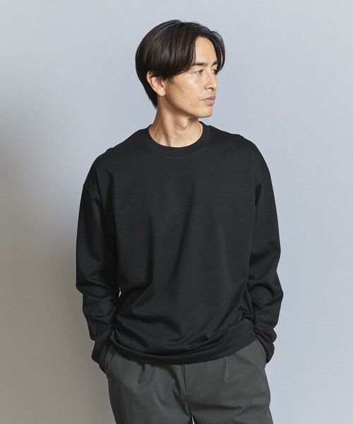 BEAUTY&YOUTH UNITED ARROWS / ビューティー&ユース ユナイテッドアローズ カットソー | PLUTINUM  ポンチ クルーネック カットソー | 詳細6