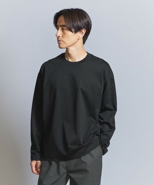 BEAUTY&YOUTH UNITED ARROWS / ビューティー&ユース ユナイテッドアローズ カットソー | PLUTINUM  ポンチ クルーネック カットソー | 詳細7