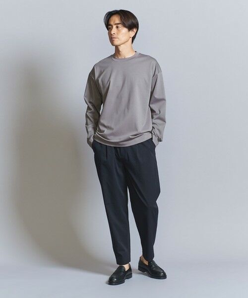 BEAUTY&YOUTH UNITED ARROWS / ビューティー&ユース ユナイテッドアローズ カットソー | PLUTINUM  ポンチ クルーネック カットソー | 詳細14