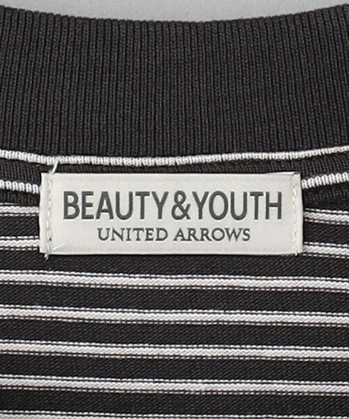 BEAUTY&YOUTH UNITED ARROWS / ビューティー&ユース ユナイテッドアローズ カットソー | ミジンボーダー ロングスリーブ Tシャツ | 詳細12